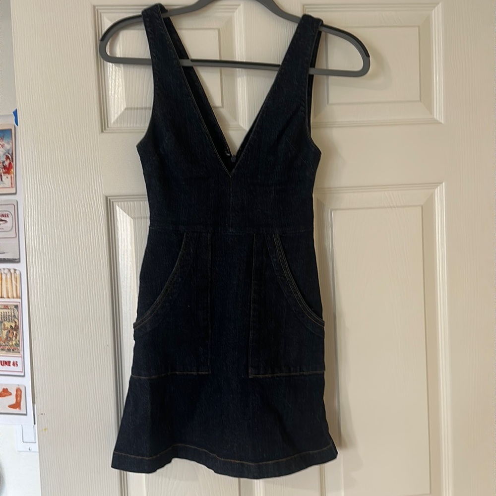 Reformation denim dress